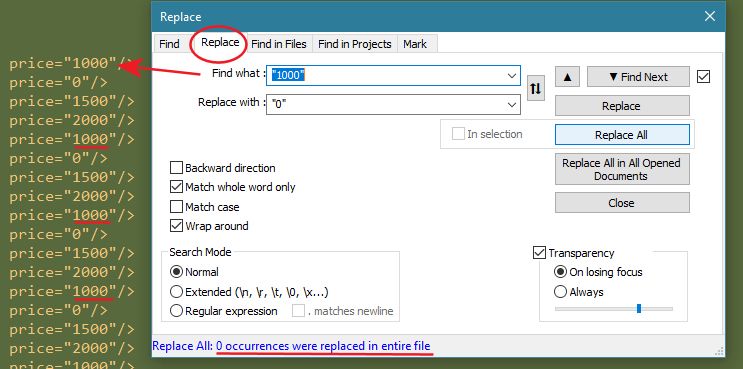 find-replace-notepad-community