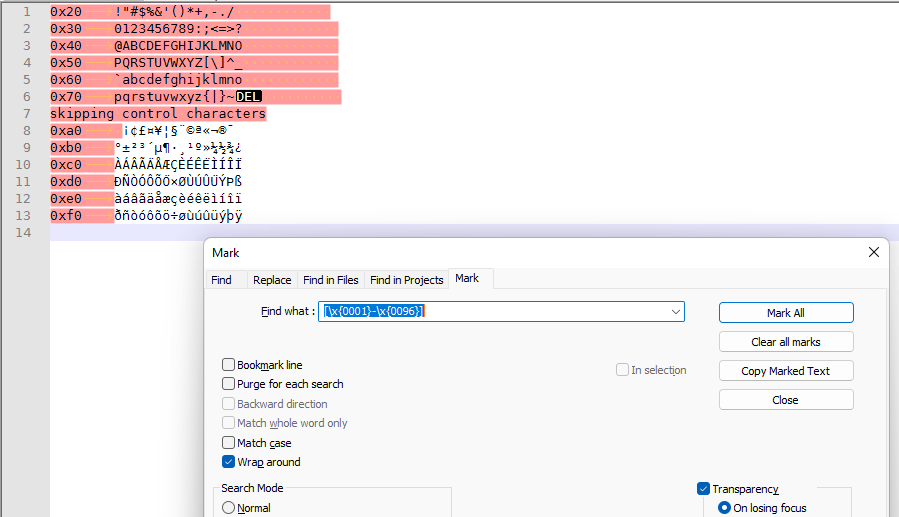 Remove Unicode Characters Within Range Notepad Community