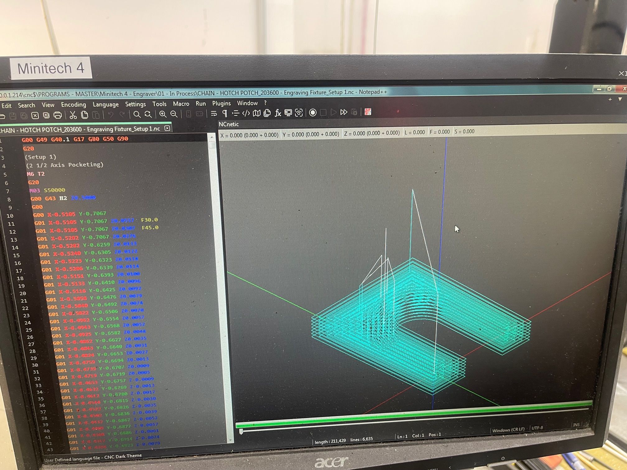 Mach 3 not opening the notepad corectly Notepad++ Community
