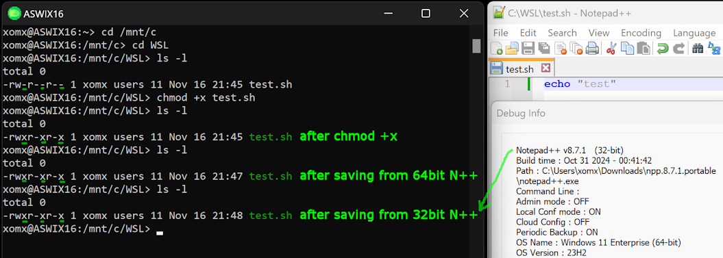 npp-WSL-chmod-test.png